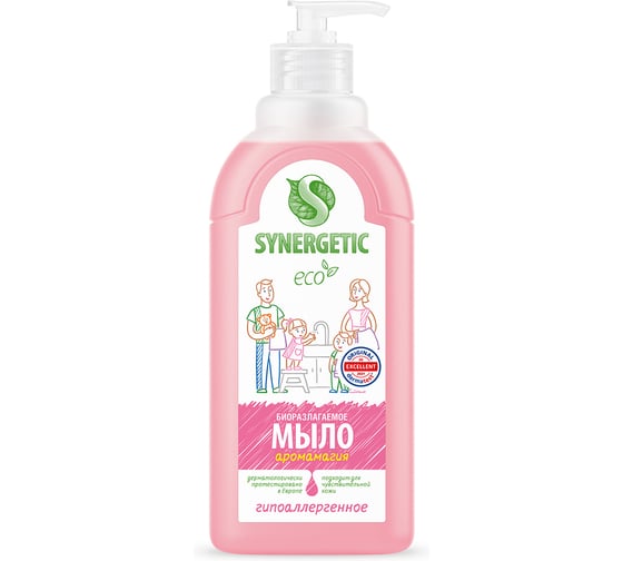 Жидкое мыло SynergeticАромагия дозатор, 500 мл 4623722341310 105057/14