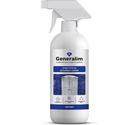Очиститель душевых кабин Generalim 500 мл GNR0122