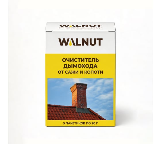Очиститель дымохода от сажи и копоти WALNUT 100 г WLN0190