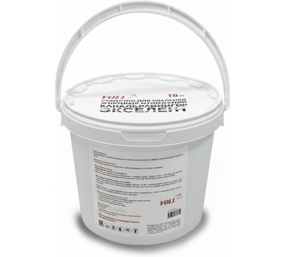 Средство для удаления жировых отложений VOLL Канальрайнигер экселент (ведро-10кг) 072010