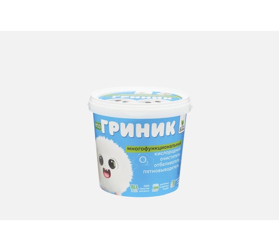 Кислородный пятновыводитель-отбеливатель-очиститель Прохим Clean&Green Гриник (порошок) 1 кг CG8330