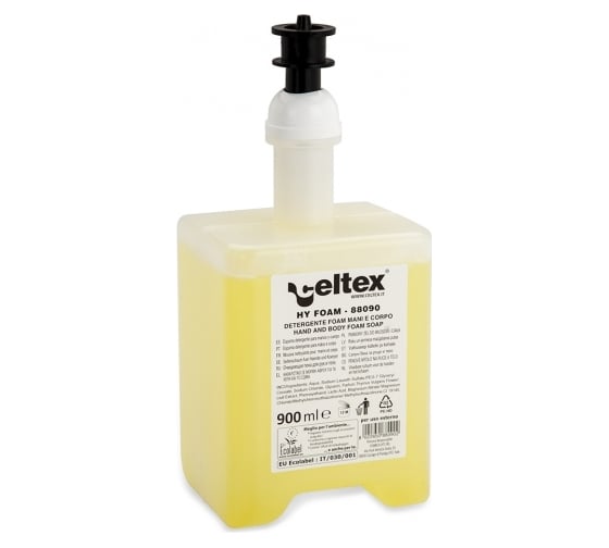 Пенное мыло Industrie Celtex Foam Soap 4 картриджа х 900 мл С88090