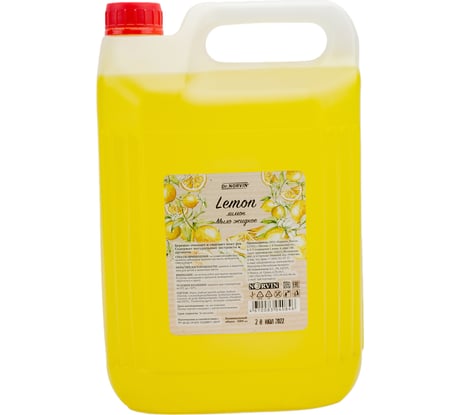 Жидкое мыло для рук Dr. Norvin лимон 5 л 00-00001001