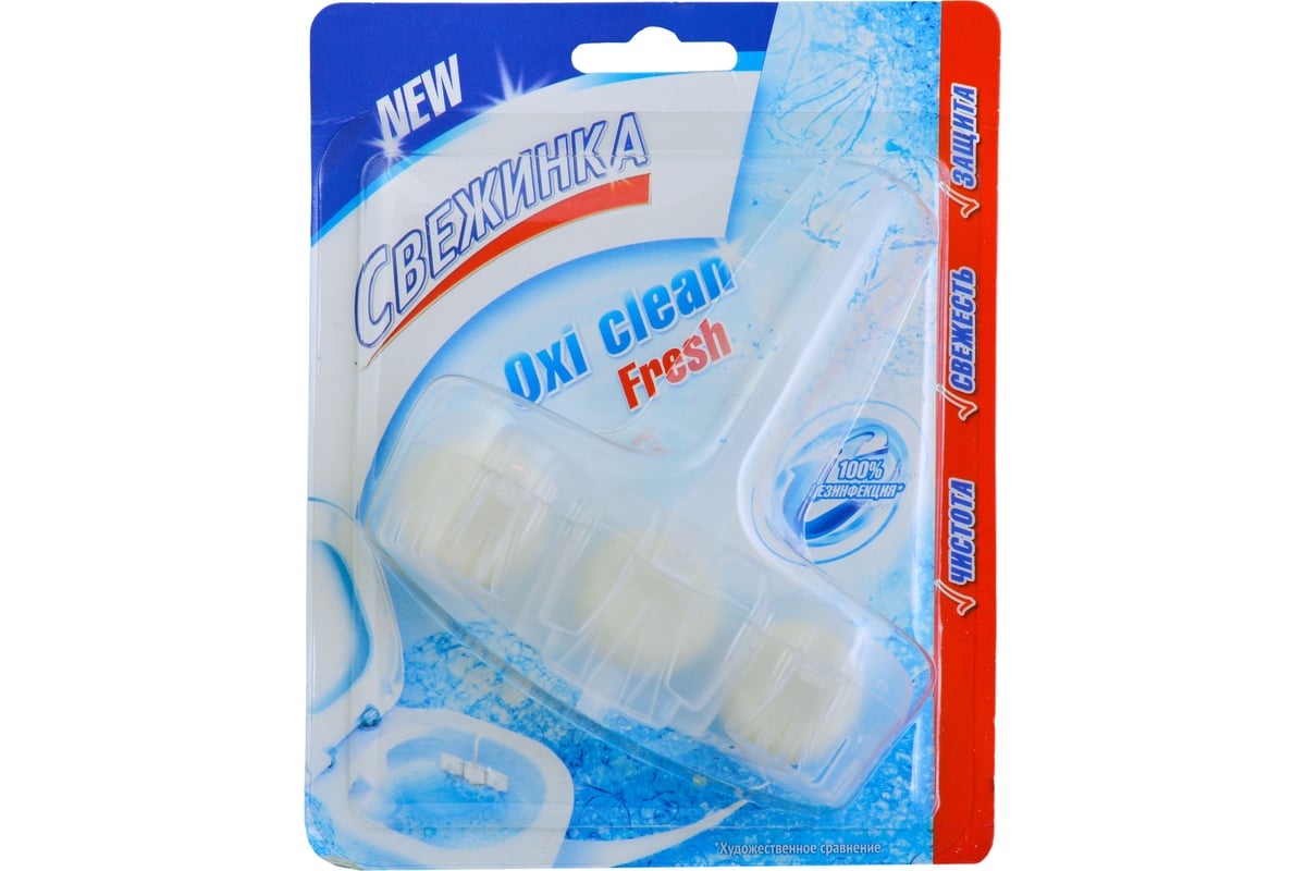 Освежитель Свежинка Блистер WC Oxi Clean Fresh 40 гр 3023