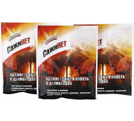 Средство Свежинка Сажинет для очистки дымоходов 100 гр 2139