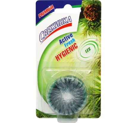 Таблетка для сливного бачка Свежинка Премиум хвоя в водорастворимой пленке 40 гр 1425