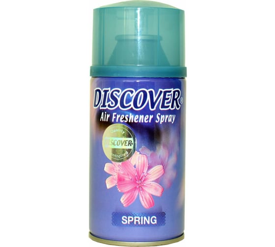 Сменный баллон для автоматического освежителя DISCOVER SPRING 320 мл весенний DSR 0016-18