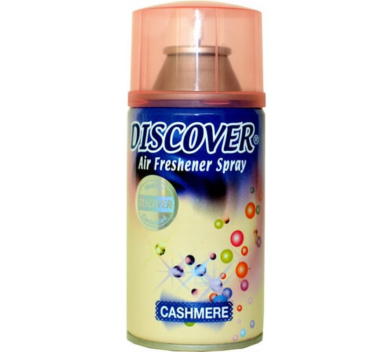 Сменный баллон для автоматического освежителя DISCOVER CASHMERE 320 мл женственный DSR 0016-23
