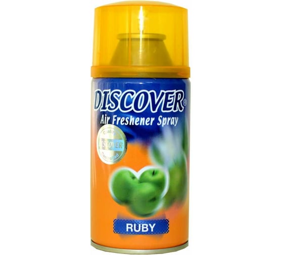 Сменный баллон для автоматического освежителя DISCOVER RUBY 320 мл яблочный DSR 0016-05
