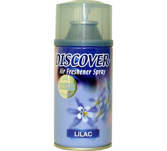 Сменный баллон для автоматического освежителя DISCOVER LILAC 320 мл сирень DSR 0016-09