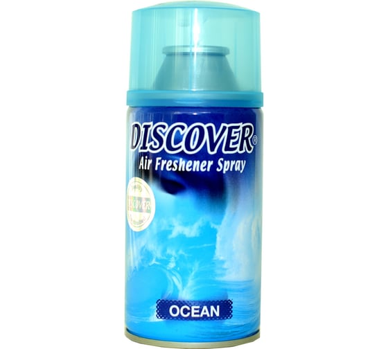 Сменный баллон для автоматического освежителя DISCOVER OCEAN 320 мл морской DSR 0016-42