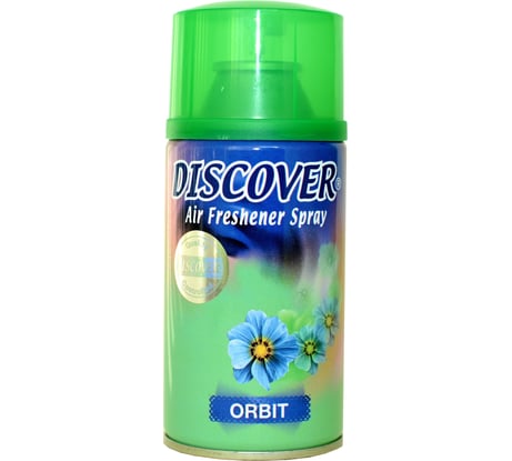 Сменный баллон для автоматического освежителя DISCOVER ORBIT 320 мл мятный DSR 0016-03