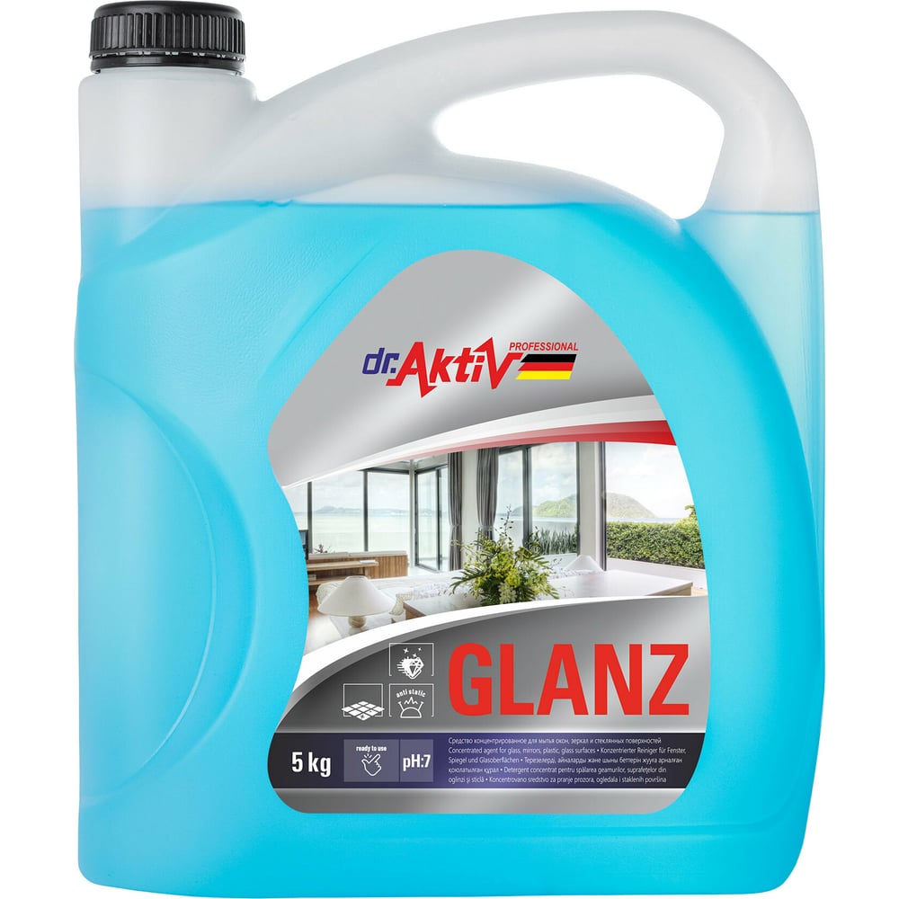 Концентрированное средство для мытья окон, зеркал и стекол Sintec Dr ...