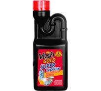 Средство для прочистки труб VASH GOLD Super гранулированное, от засоров, 600 гр 307338