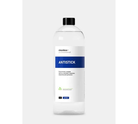 Очиститель от следов скотча, наклеек, маркера, жевательной резинки CleanBox Professional ANTISTICK 1 л 13011