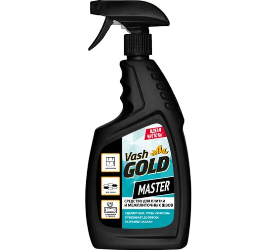 Средство для плитки и межплиточных швов VASH GOLD Master 750 мл., спрей 307802