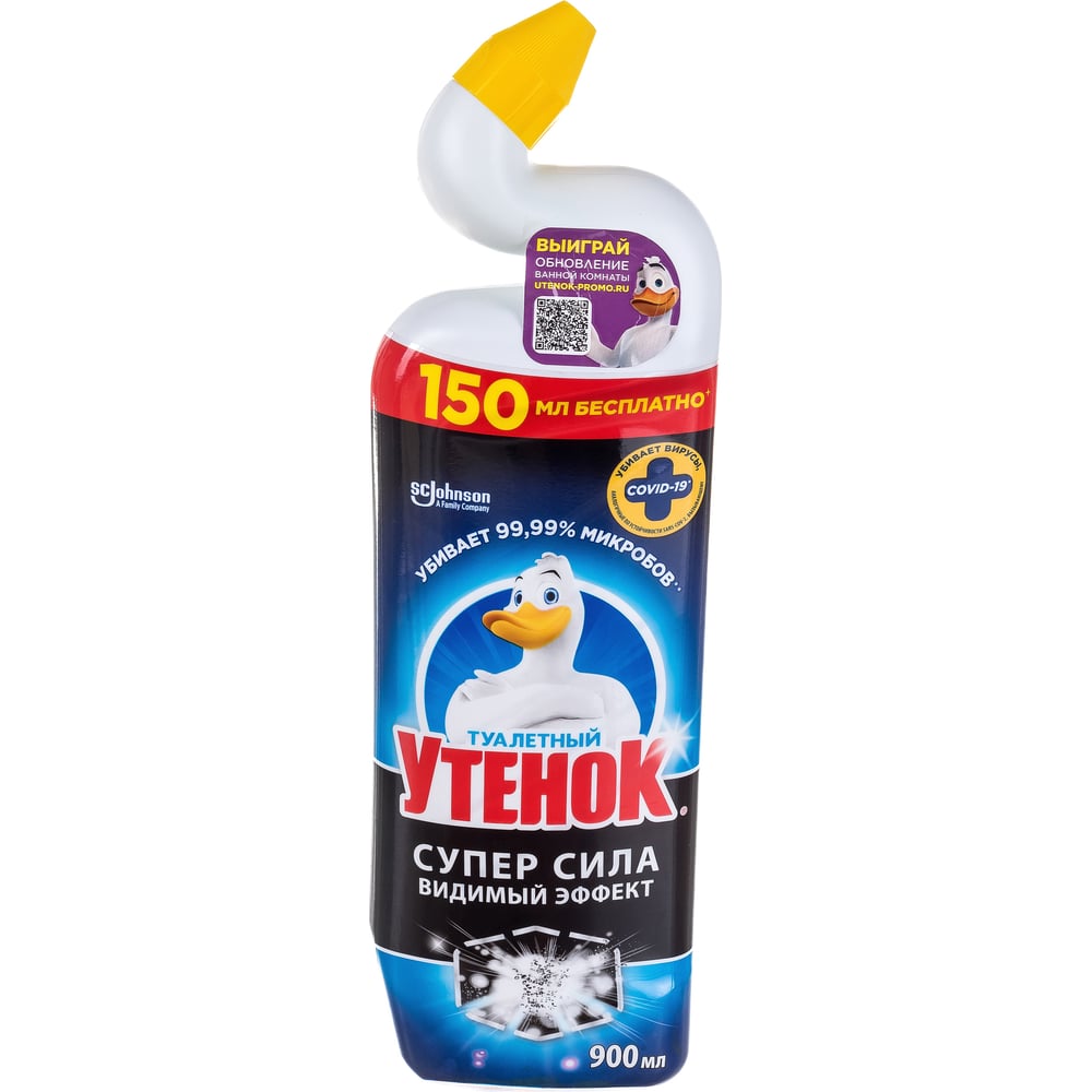Средство для сантехники/уборки туалета ТУАЛЕТНЫЙ УТЕНОК Супер Сила ...