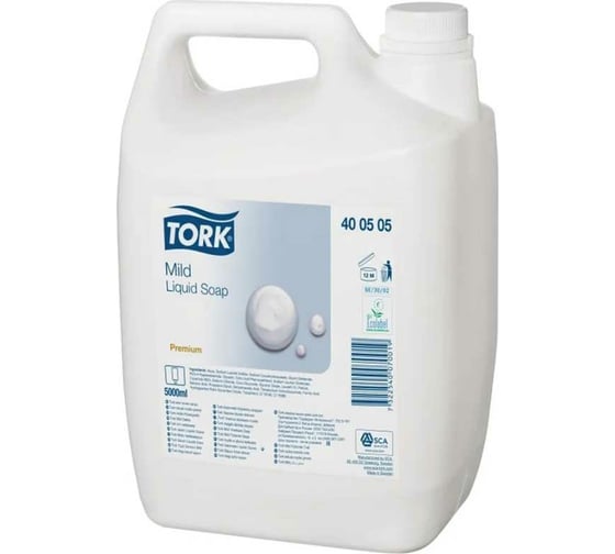 Жидкое мыло-крем TORK Premium 5 л 400505 3957