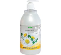Крем-мыло жидкое универсальное KIPNI "Ромашка" ПЭТ 0,9 л. с дозатором 4620219472946