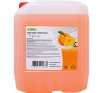 Жидкое универсально мыло KIPNIе "Персик", канистра 4,5 л. 4607059912375
