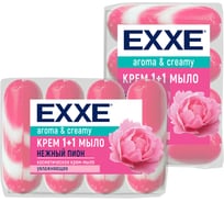 Крем-мыло EXXE Нежный Пион 4 шт., 90 г 230599