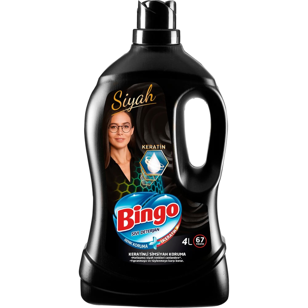 Гель для стирки BINGOSOFT Siyah для черного белья (черный) 4 л ...