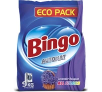 Стиральный порошок BINGOSOFT Автомат ALL COLORS с лавандой, 9 кг, Bingo (1) 5057950