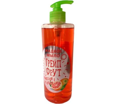 Жидкое мыло HIRVI Чистая магия Грейпфрут, 0.5 л 078х870