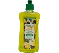 Гель для мытья посуды Чистый дом лимон и хвоя, 500 мл 559