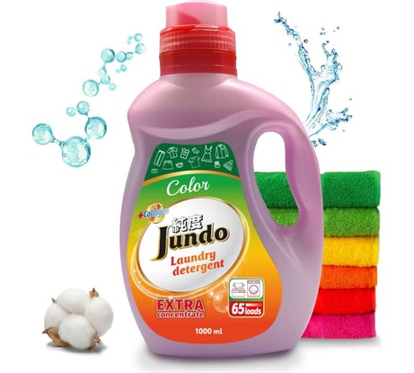 Гель Jundo для стирки цветного белья Premium Color 1 л 4903720021200