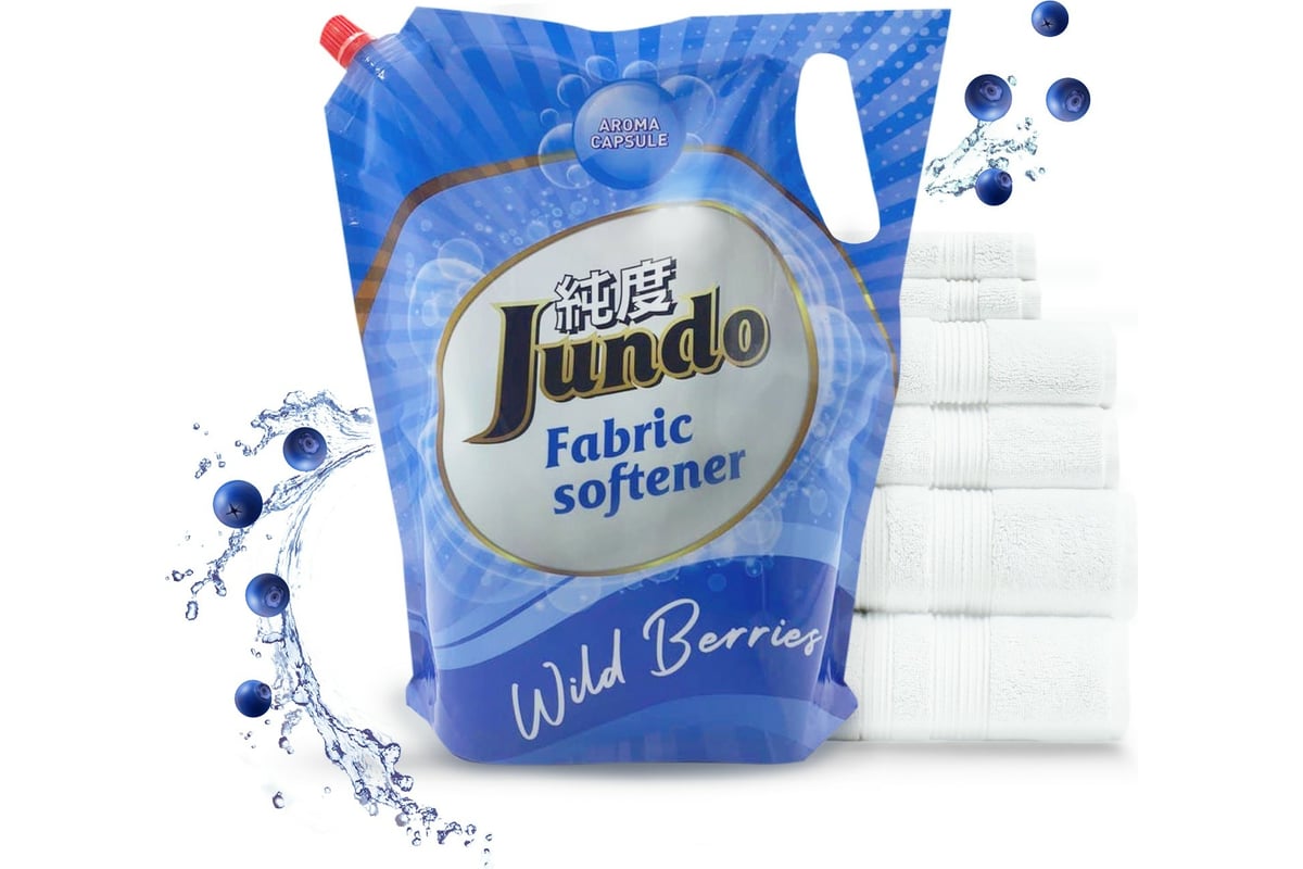 Кондиционер для стирки белья Jundo Wild berries 2 л 4903720020371 ...