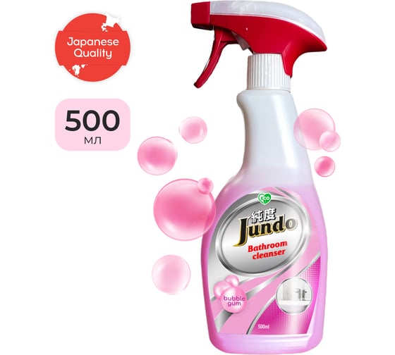 Средство для сантехники и ванны Jundo Bubble gum micelles 0.5 л 4903720020401
