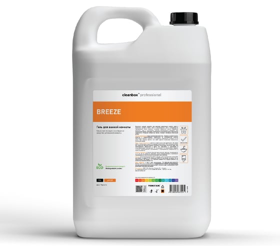 Чистящее средство для ванной комнаты туалета для сантехники CleanBox Professional Breeze 5л 13045 1