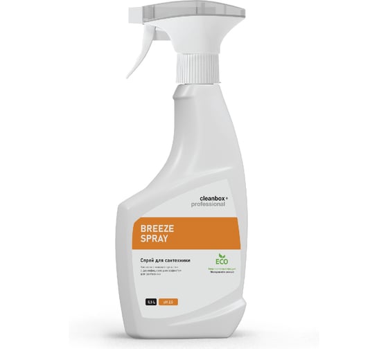 Чистящее средство для ванной комнаты и сантехники CleanBox Professional Breeze Spray спрей, 0.5 л 130405 1