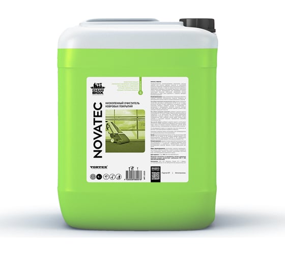 Средство для чистки ковровых покрытий CleanBox Novatec химчистка ковров, пятновыводитель, 5 л 13215