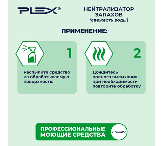 Нейтрализатор запахов PLEX Свежесть воды 5 л УТ000006214