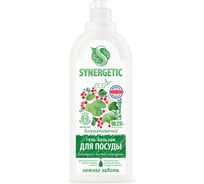 Гель-бальзам для мытья посуды SYNERGETIC Розмарин и листья смородины 1 л 103112
