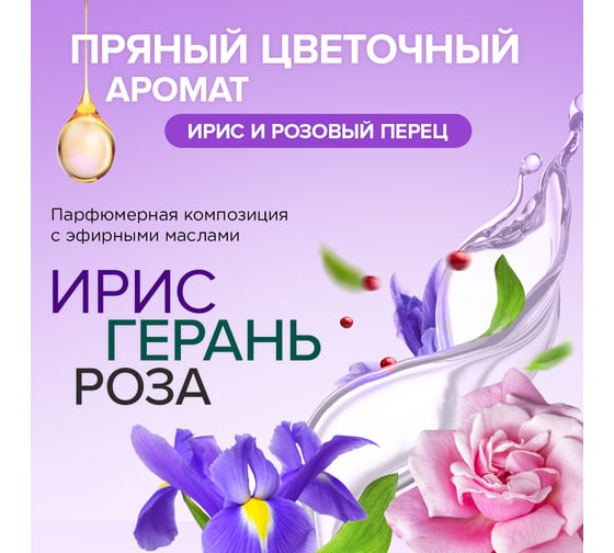 Освежитель воздуха SYNERGETIC Ирис и розовый перец 380 мл 900002