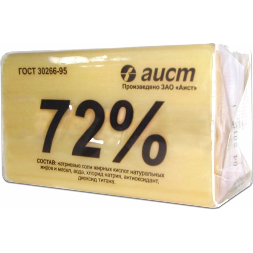 Хозяйственное мыло АИСТ Классическое 72, 200 г, в упаковке 604859 ...