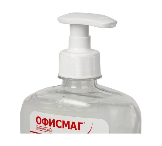 Жидкое мыло-крем ОФИСМАГ Премиум жемчужное 300 г, с антибактериальным эффектом, дозатор 606782