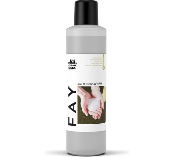 Жидкое мыло для рук, мыло пенка для пенного дозатора CleanBox fay 1 л 13111 1