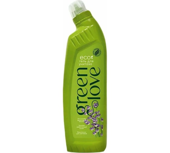 Средство для чистки унитазов GREEN LOVE Лаванда 750 г 23244 1