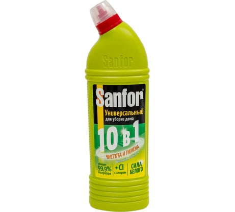Санитарно-гигиеническое средство SANFOR Универсал лимонная свежесть 1000 г 8894