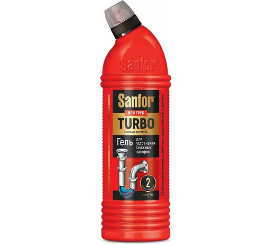 Гель для труб SANFOR TURBO 750 г 21622 1