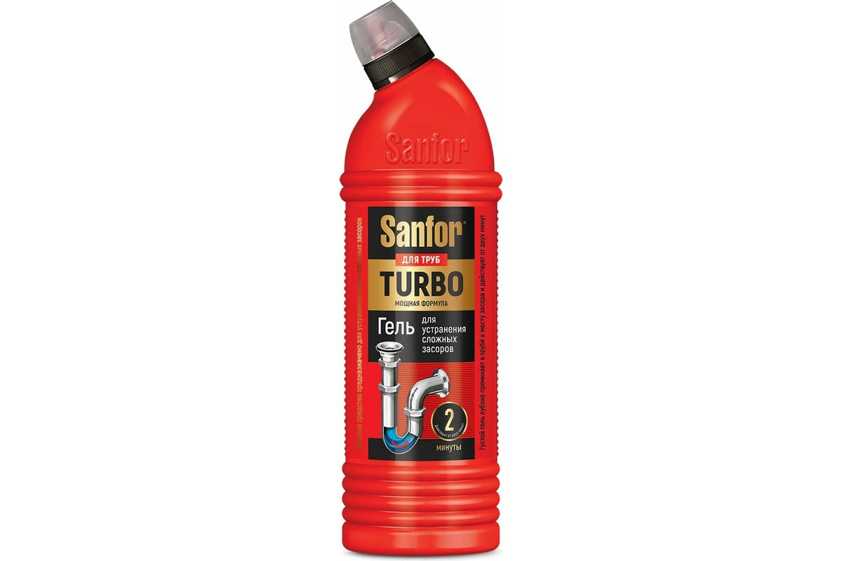 Гель для труб SANFOR TURBO 500 г 21621