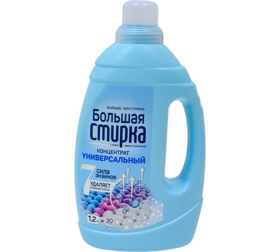 Гель для стирки Большая стирка UNIVERSAL 2 в 1, 1200 г 22912