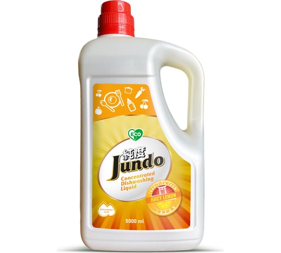 Гель для мытья посуды Jundo Juicy lemon, 5 л 4903720021552