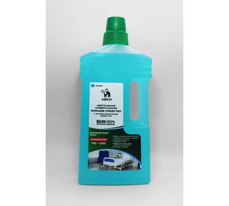 Нейтральное универсальное моющее средство с антибактерильным эффектом HIRVI Sept 1 л 315а513
