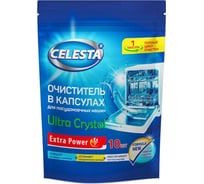 Очиститель для посудомоечной машины Celesta ultra crystal 10шт 36709