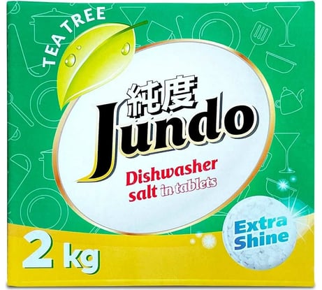 Соль для ПММ в таблетках Jundo Tea Tree Oil 2 кг 4903720021170
